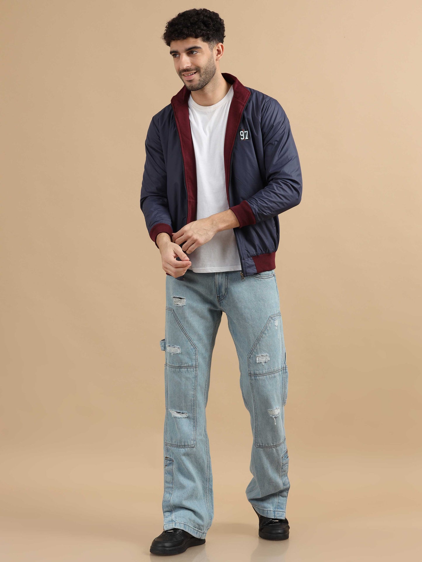 Mens Blue Jacket